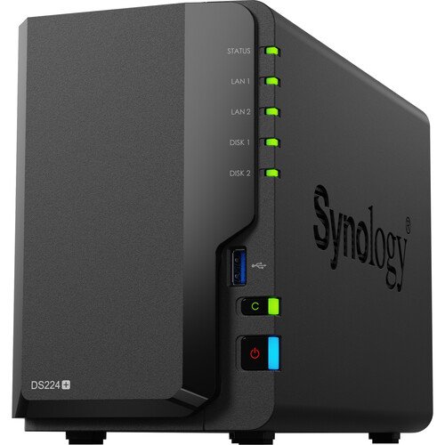Synology DiskStation DS224+ 2-Bay NAS Synology DiskStation DS224+ 2-Bay NAS